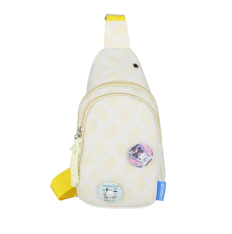 Sweet Pink Crossbody Bag for Girls College Style - Image 6