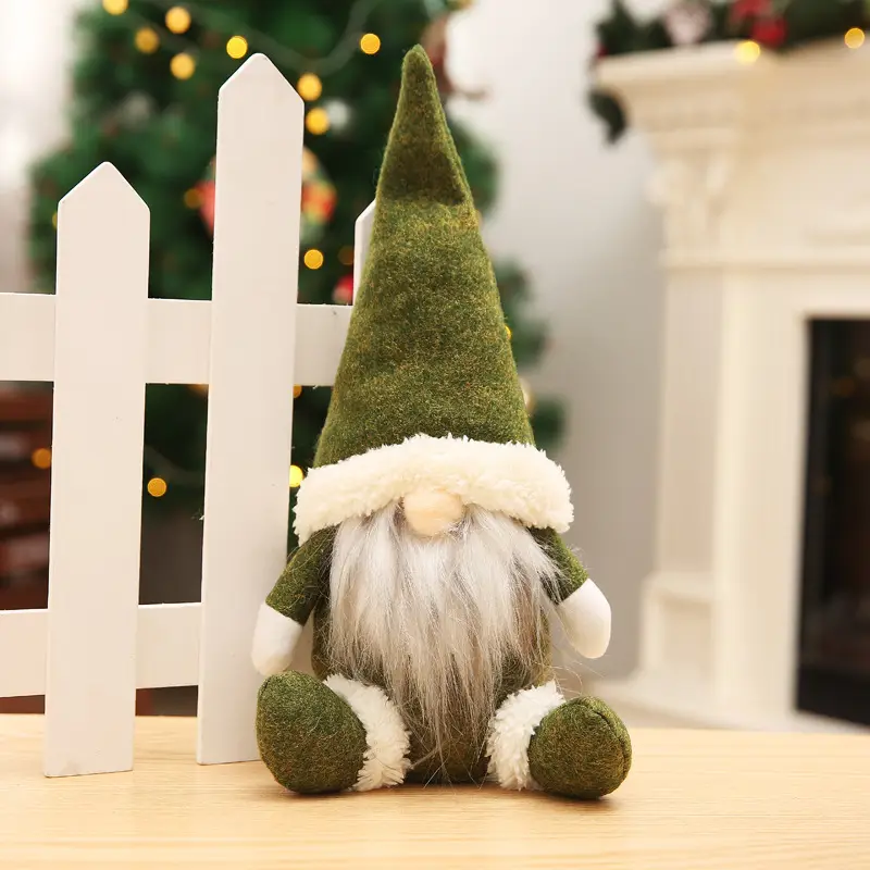 Santa Claus Faceless Elf Doll for Christmas Window Decor — feature 7