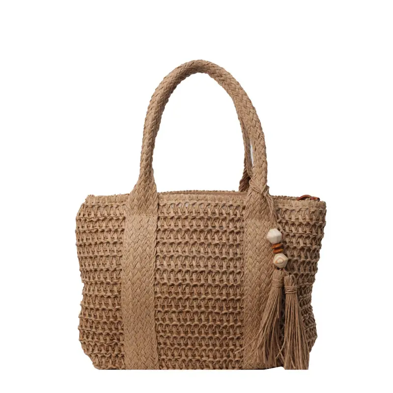 Women's Straw Woven Shoulder Bag Niche Design 2024 - Image 7