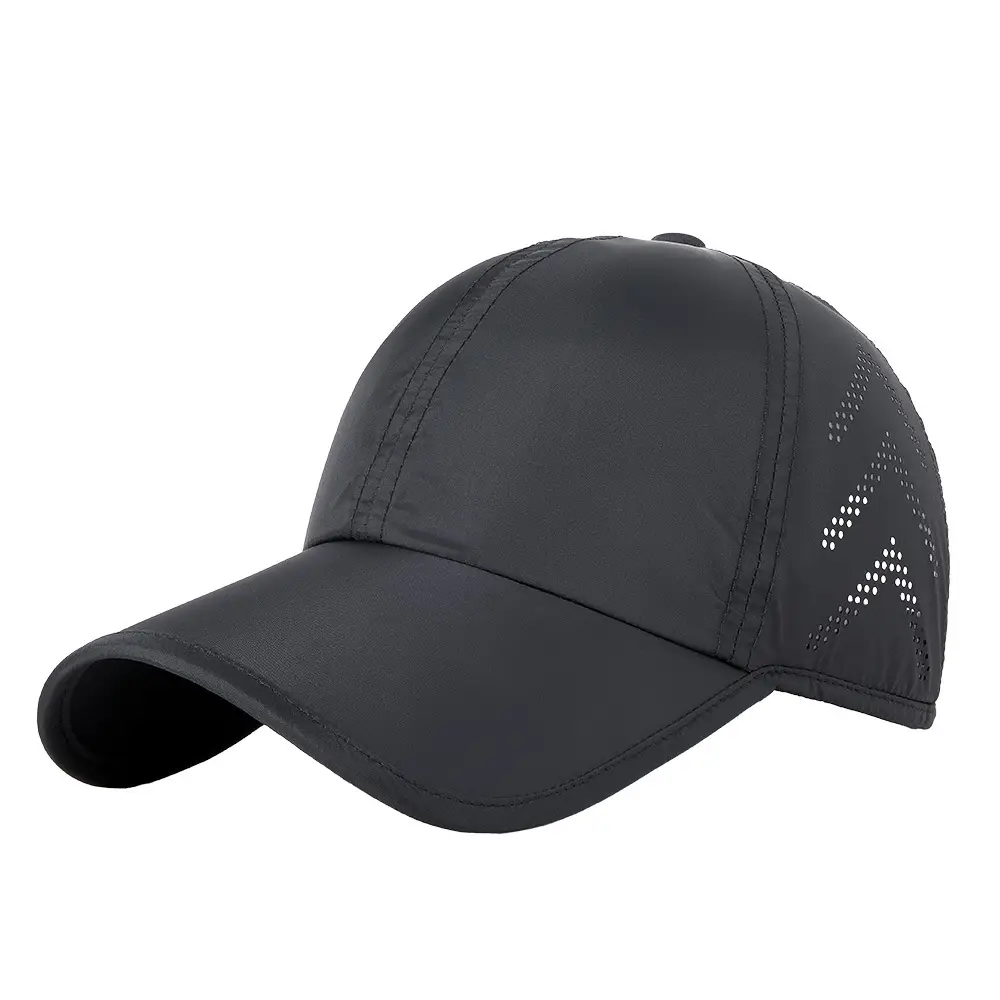 Women's Light Gray Mesh Cap with Adjustable Back Panel - Image 12