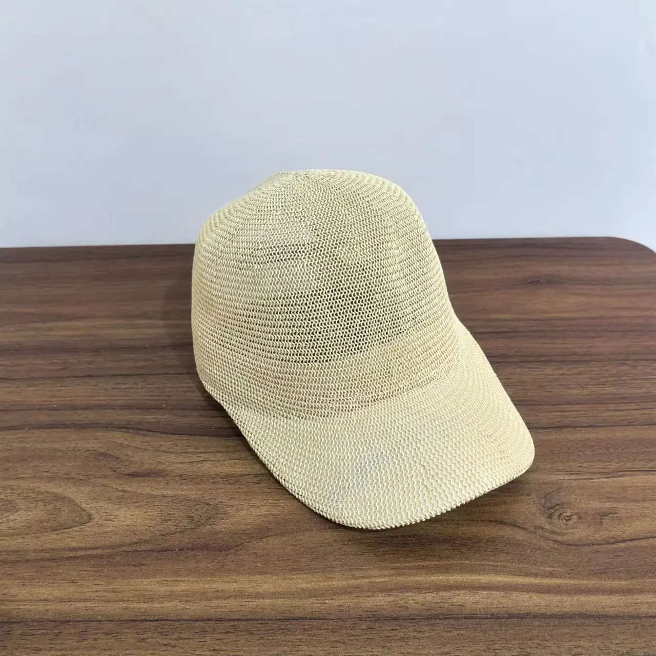 Men Women Sunscreen Cap Straw White Black - Image 3