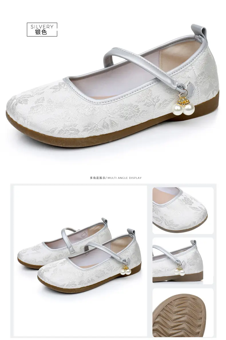 New Chinoiserie National Style Flats Shoes for Women, Comfortable Soft Sole Shallow Mouth Mary Jane Shoes, Ancient Style Han Dynasty Shoes, Old Beijing Cloth Shoes — feature 38