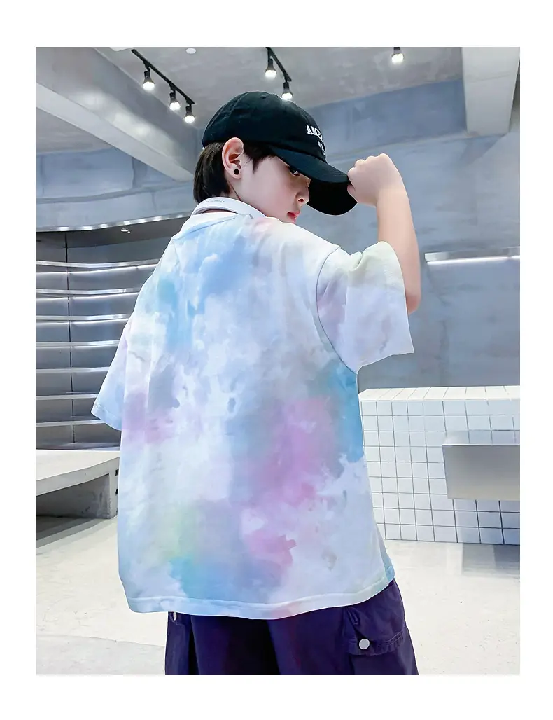 Boys Tie-Dye Ice Feel T-Shirt 2026 — feature 17