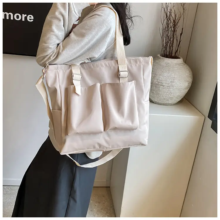Korean Style Crossbody Bag for Women Large Capacity Solid Color — feature 11