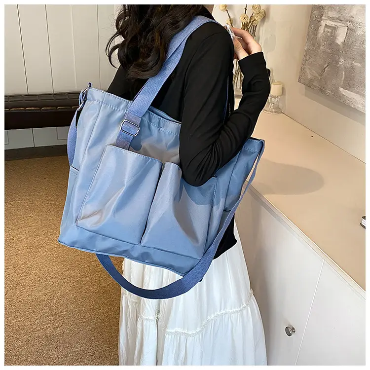 Korean Style Crossbody Bag for Women Large Capacity Solid Color — feature 13