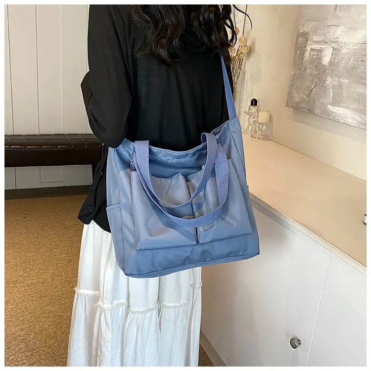 Korean Style Crossbody Bag for Women Large Capacity Solid Color — feature 15