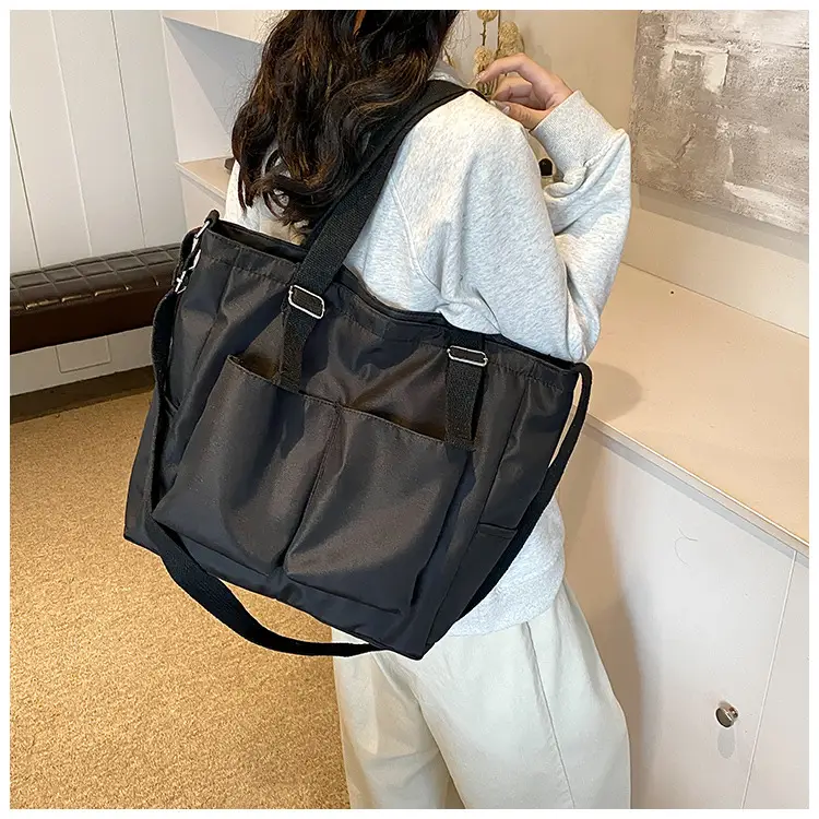Korean Style Crossbody Bag for Women Large Capacity Solid Color — feature 18