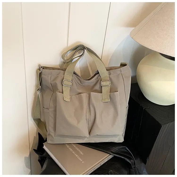 Korean Style Crossbody Bag for Women Large Capacity Solid Color — feature 20