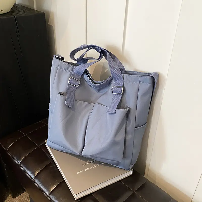Korean Style Crossbody Bag for Women Large Capacity Solid Color - Image 3