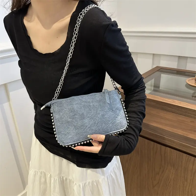Black Korean Style Crossbody Bag for Women 2024 - Image 7