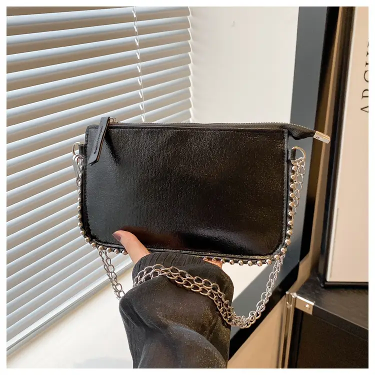Black Korean Style Crossbody Bag for Women 2024 - Image 3