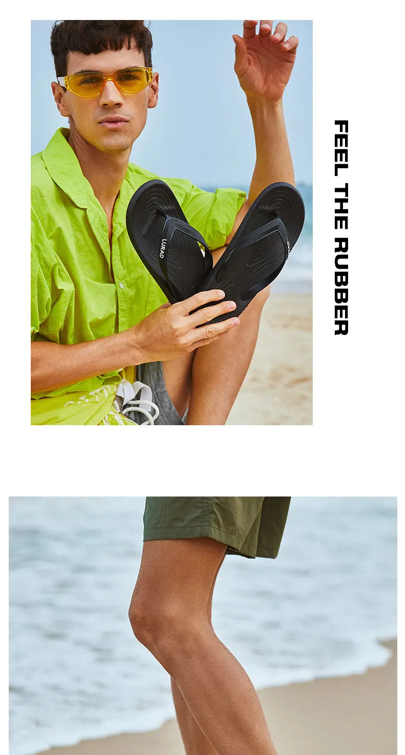 Men's Flip-Flops Summer 2024 New Non-Slip Outfit Outdoor Clip Foot Vietnamese Trendy Men's Beach Sandals Sandals — feature 7