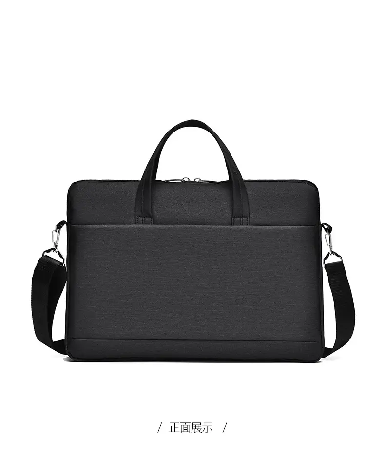 Light Blue Laptop Shoulder Bag for Men Women 15.6" — feature 37