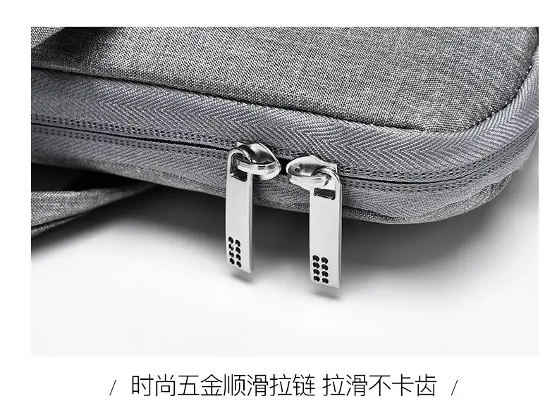 Light Blue Laptop Shoulder Bag for Men Women 15.6" — feature 45