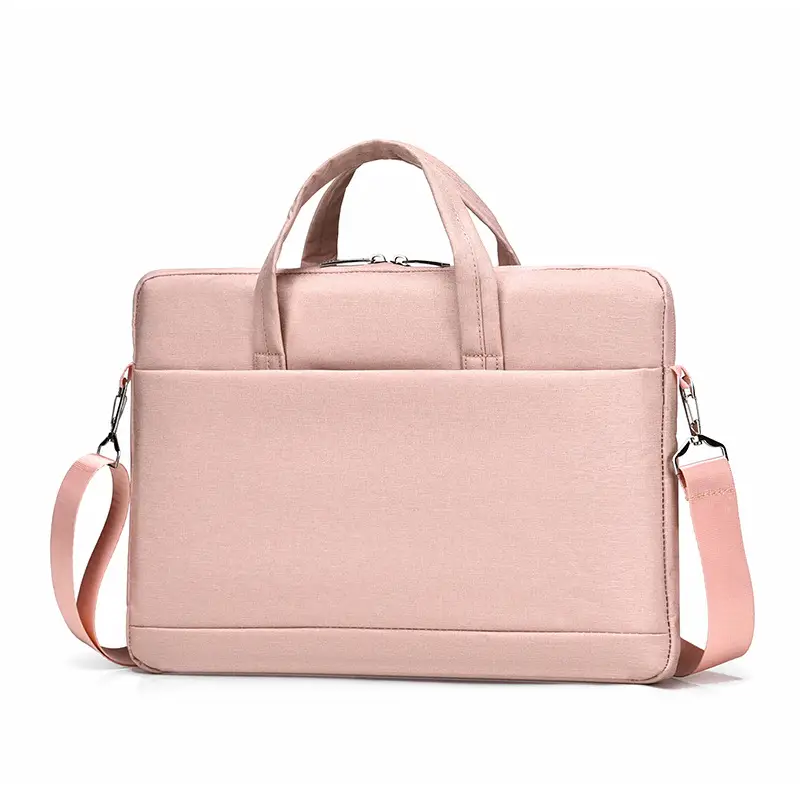 Light Blue Laptop Shoulder Bag for Men Women 15.6" - Image 13