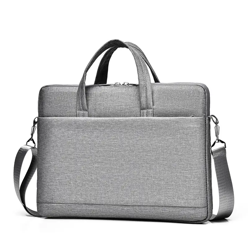 Light Blue Laptop Shoulder Bag for Men Women 15.6" - Image 15