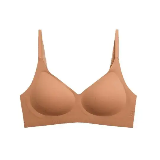 Traceless Cloud Sense Women's Pink Push-Up Bra Medium - Image 10