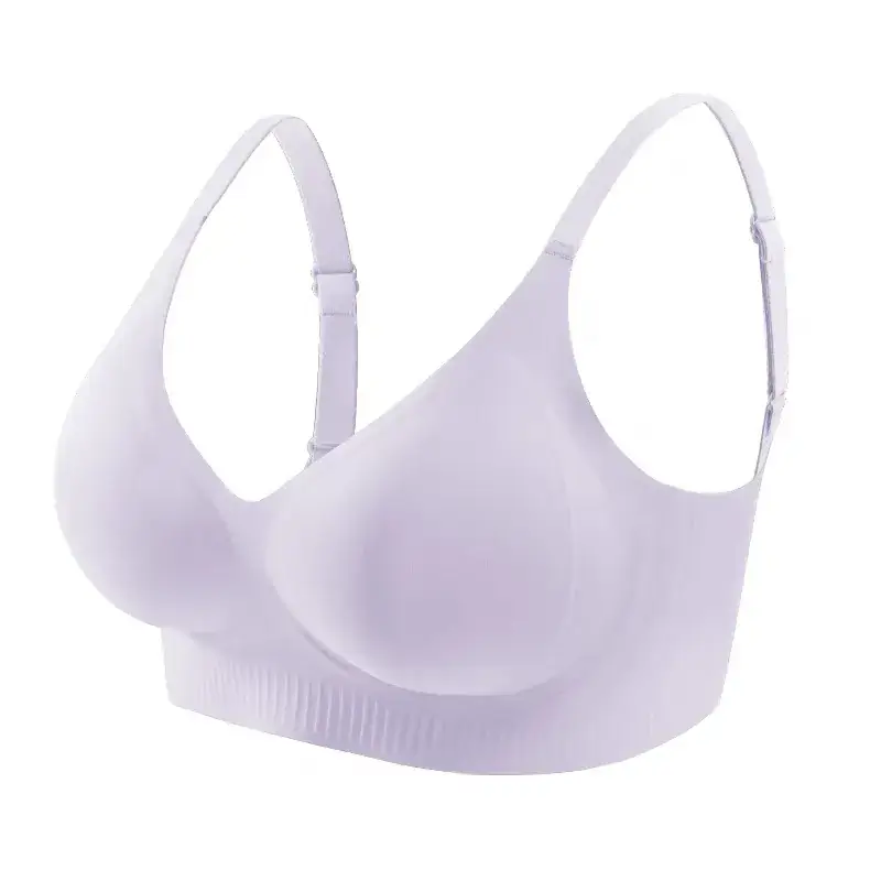 Traceless Cloud Sense Women's Pink Push-Up Bra Medium - Image 4