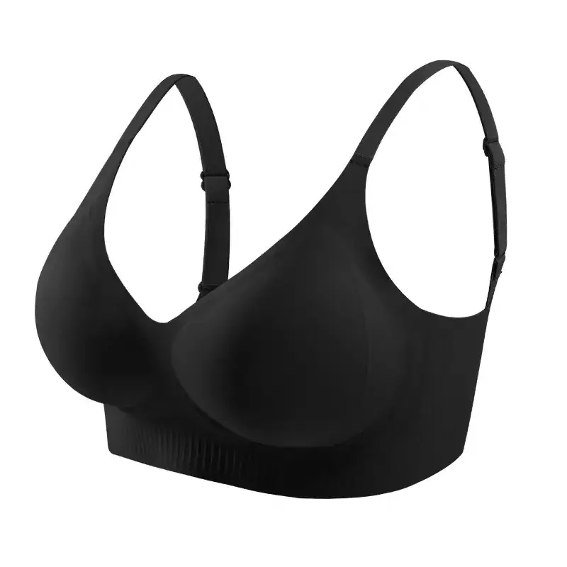 Traceless Cloud Sense Women's Pink Push-Up Bra Medium - Image 5