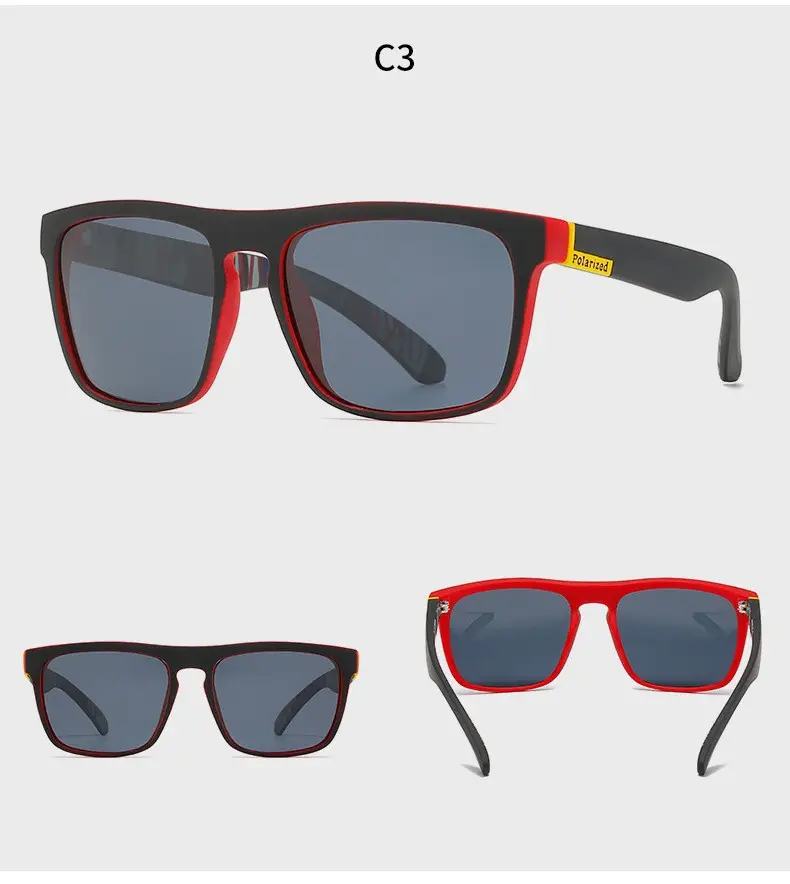 Men Polarized Sunglasses C8 Anti-UV Green Black — feature 12