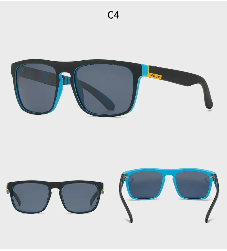 Men Polarized Sunglasses C8 Anti-UV Green Black — feature 13