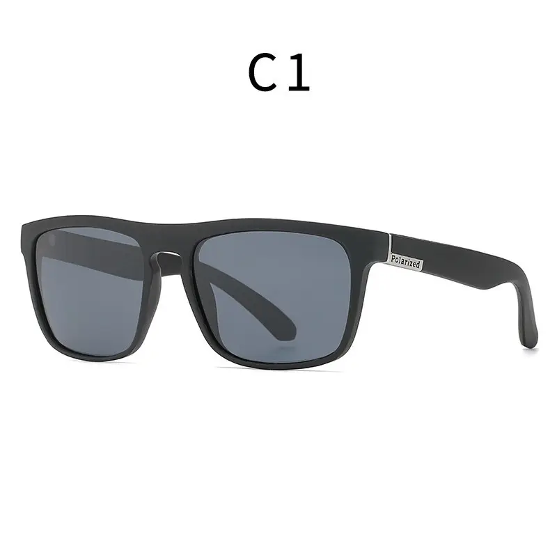 Men Polarized Sunglasses C8 Anti-UV Green Black