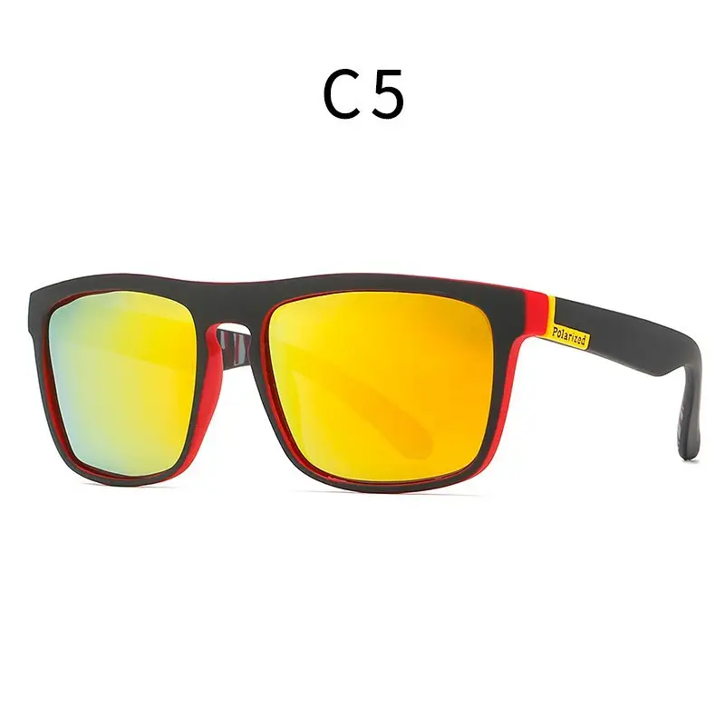 Men Polarized Sunglasses C8 Anti-UV Green Black - Image 5