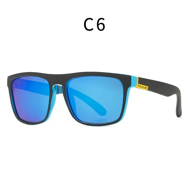 Men Polarized Sunglasses C8 Anti-UV Green Black - Image 6