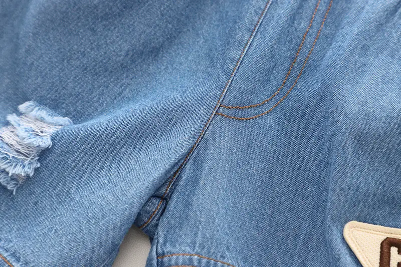 Boys Cotton T-Shirt Shorts 2024 Summer Set — feature 12
