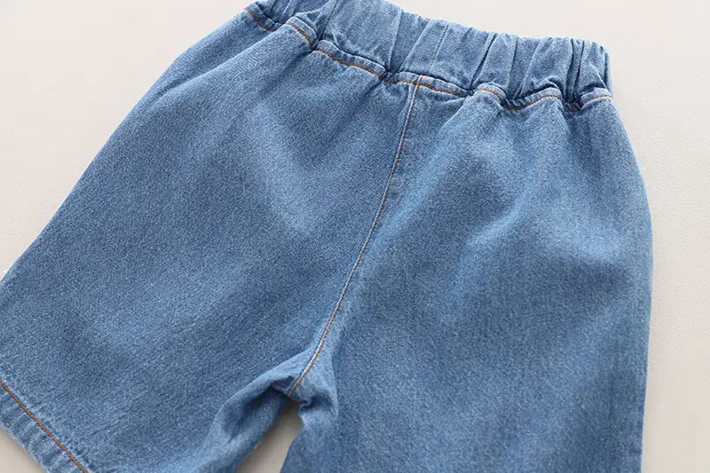 Boys Cotton T-Shirt Shorts 2024 Summer Set — feature 15