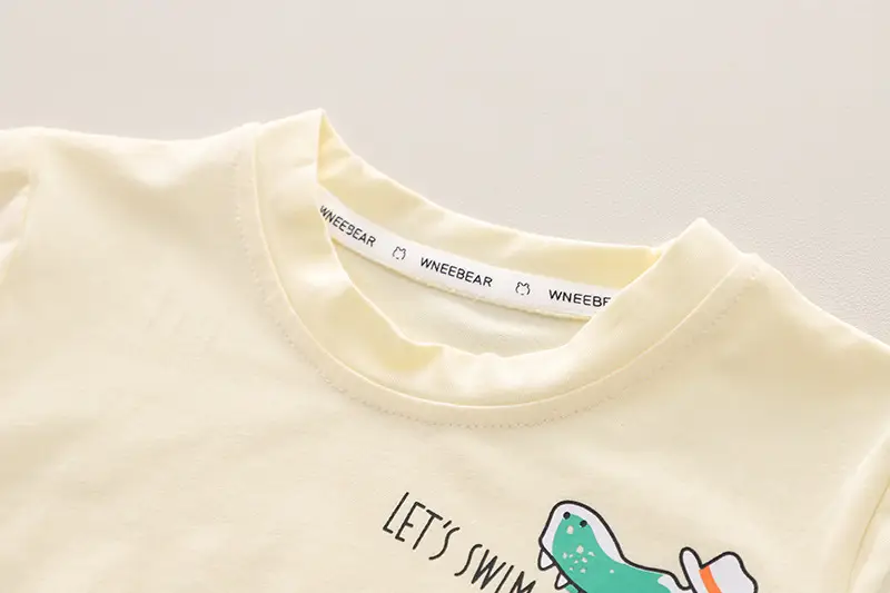 Boys Cotton T-Shirt Shorts 2024 Summer Set — feature 6