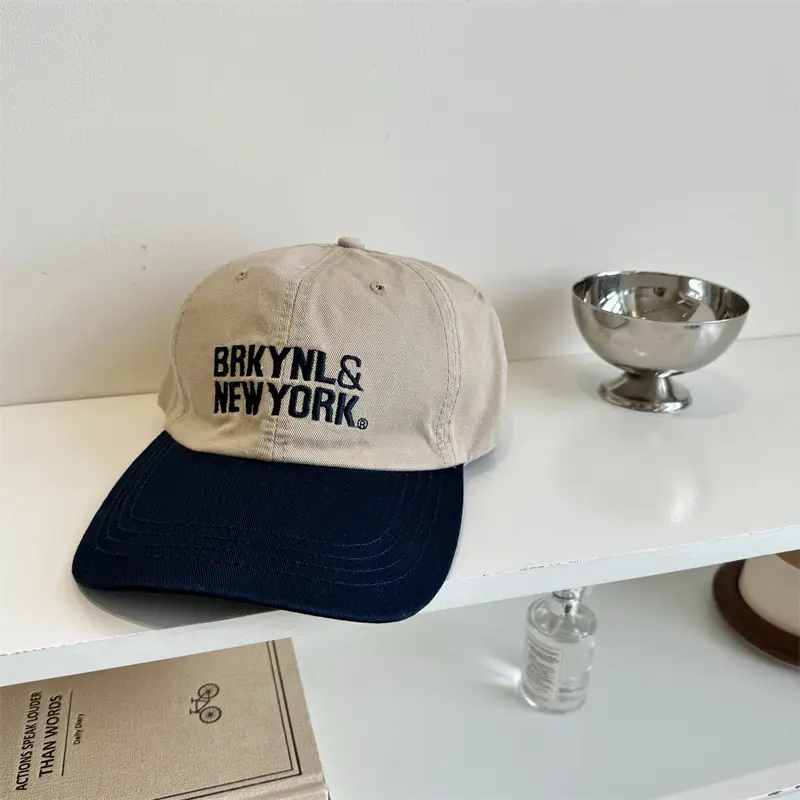 Women's White Brkynl's New York Cap Spring Summer - Image 3