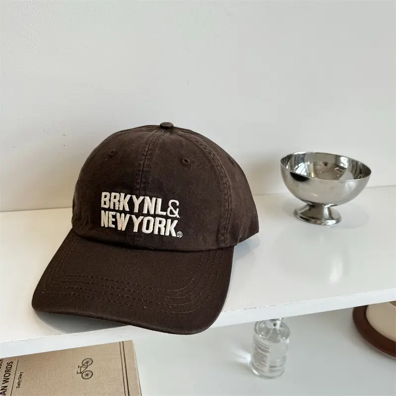 Women's White Brkynl's New York Cap Spring Summer - Image 7