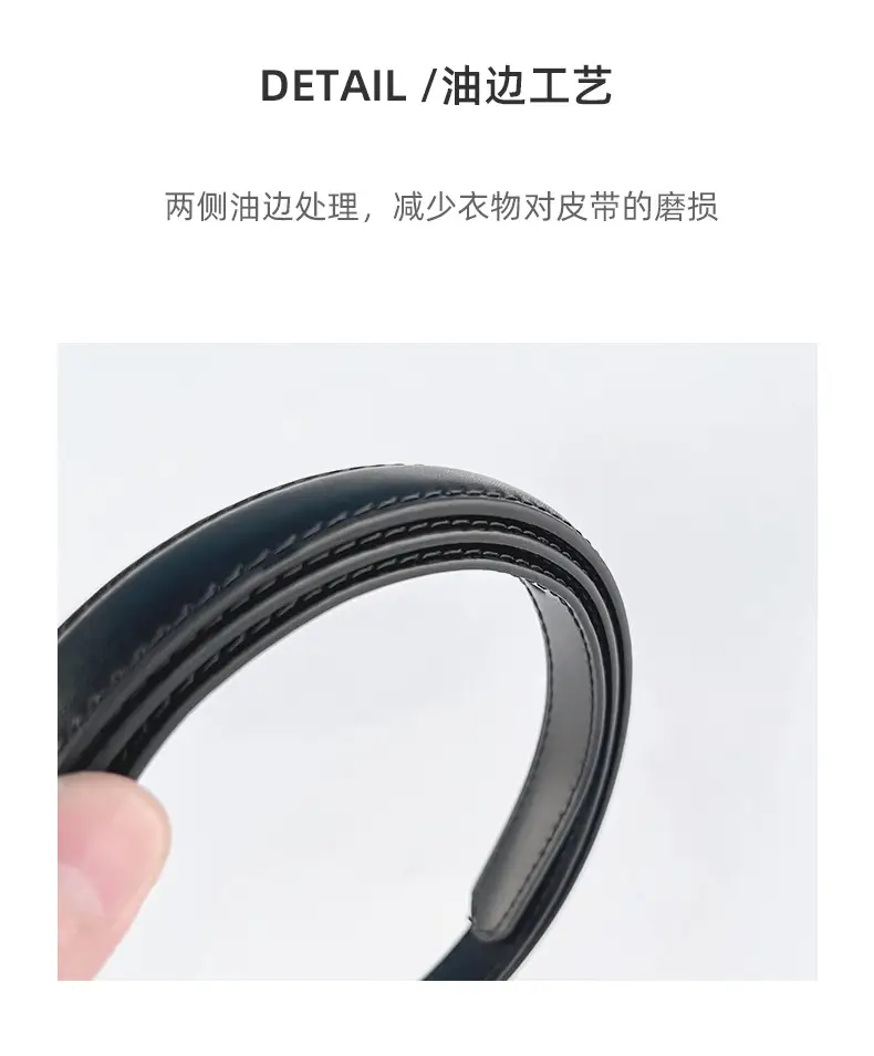 Women's Black Butterfly Belt with Thin Leather Belt — feature 8