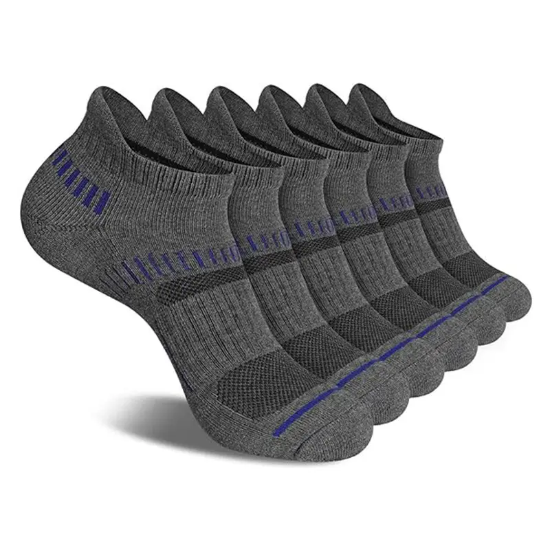 Summer Mesh Sports Ear-Lifting Boat Socks for Women Large Size Sweat-Absorbent Socks Deodorant Breathable Men's Socks Color-Blocked Stripesd Socks