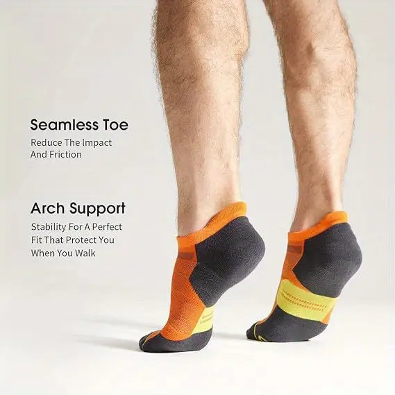 Summer Large Size Running Low-Cut Boat Socks for Women, Outdoor Sports Fitness Men's Socks, Anti-Odor Breathable Socks, Men's Sweat-Absorbing Short Socks — feature 28