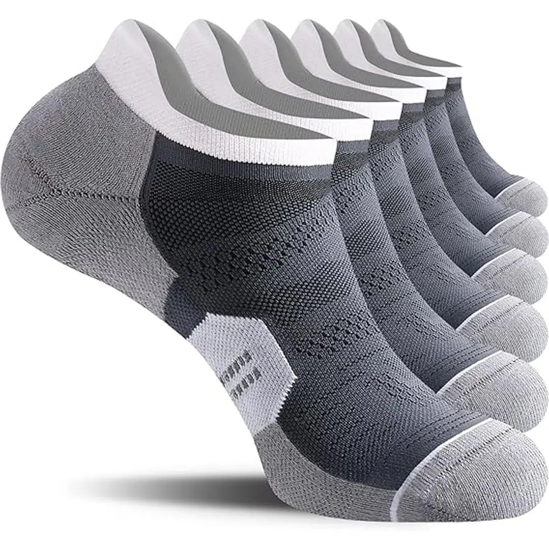 Summer Large Size Running Low-Cut Boat Socks for Women, Outdoor Sports Fitness Men's Socks, Anti-Odor Breathable Socks, Men's Sweat-Absorbing Short Socks