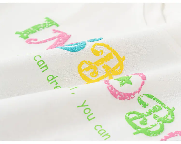Yubao Boys Cartoon T-Shirt White 24 New Summer Loose — feature 20