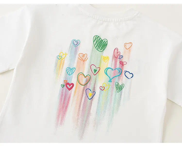 Yubao Boys Cartoon T-Shirt White 24 New Summer Loose — feature 22