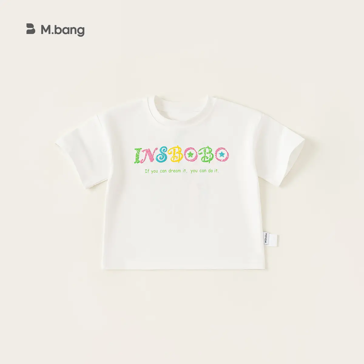 Yubao Boys Cartoon T-Shirt White 24 New Summer Loose - Image 2