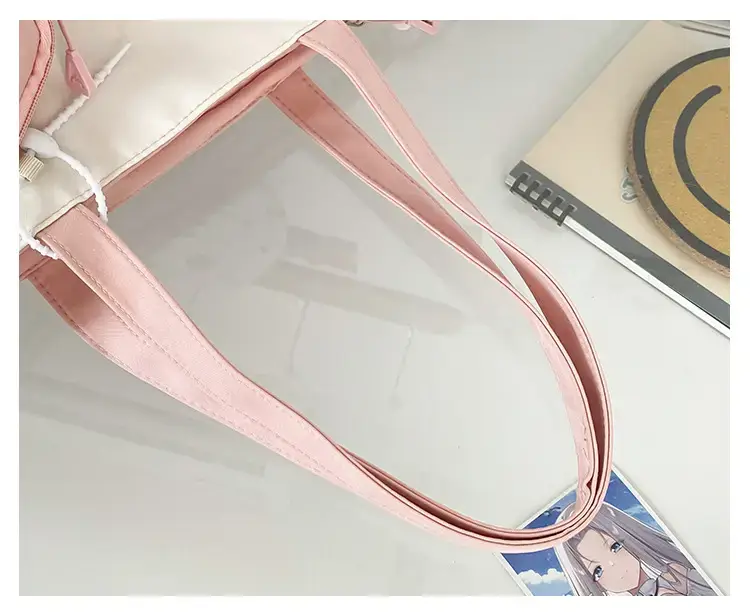 Girls Crossbody Bag Blue Star Design Large Capacity — feature 12