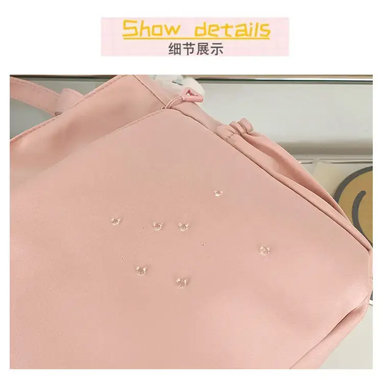 Girls Crossbody Bag Blue Star Design Large Capacity — feature 9