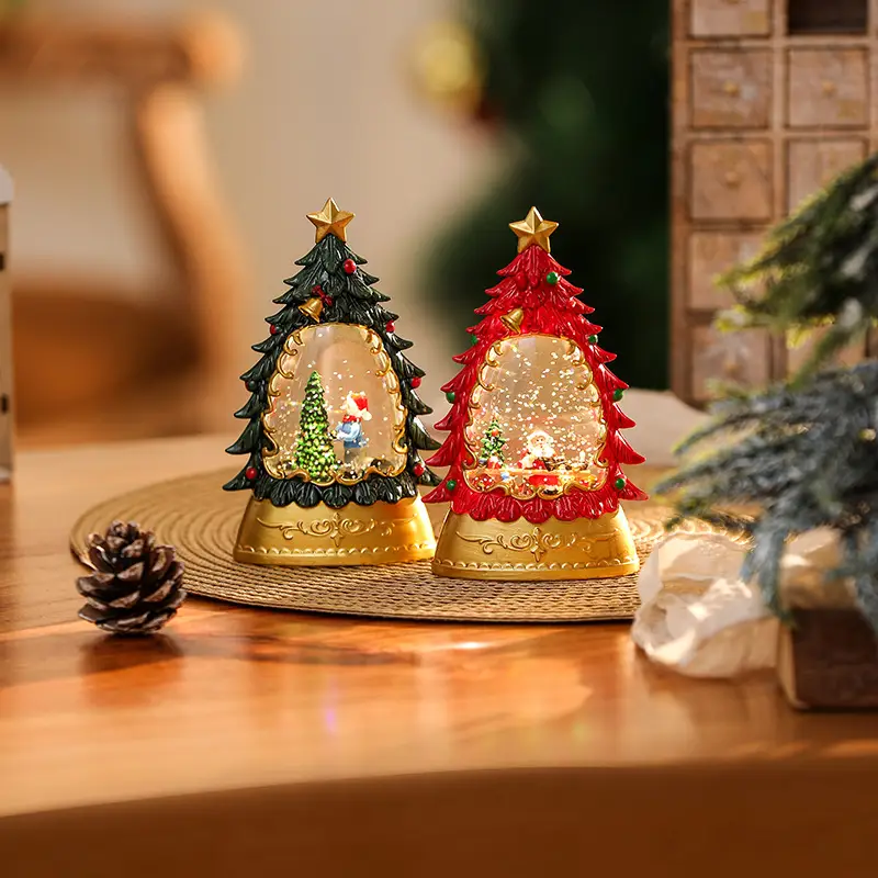 Santa Claus Christmas Tree Glow Wind Lamp for Kids — feature 3