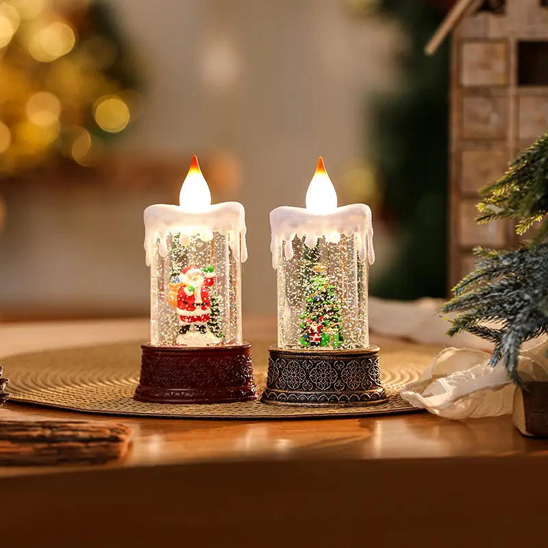 Christmas Water Injection Candle Lamp Night Light — feature 5