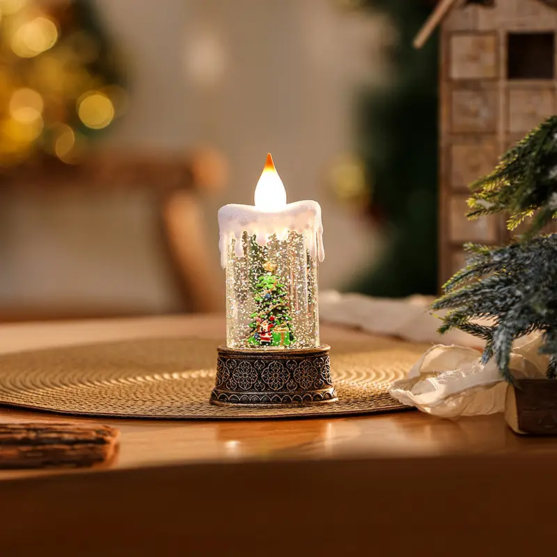 Christmas Water Injection Candle Lamp Night Light — feature 7