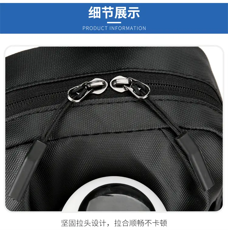 Men's Multi-Function Shoulder Messenger Bag Grey — feature 33