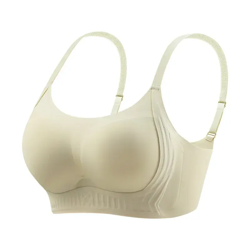 Jelly Litching Molding Fixed Cup Back Bra Women - Image 9