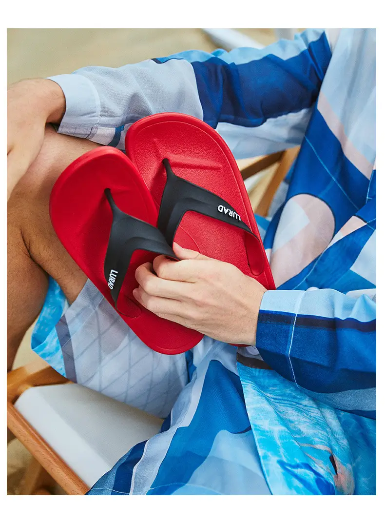 Summer Flip-Flops for Men, Personalized Outdoor Beach Shoes, Summer Outdoor Soft-Soled Non-Slip Sandals, Men's Trendy Fashion — feature 10
