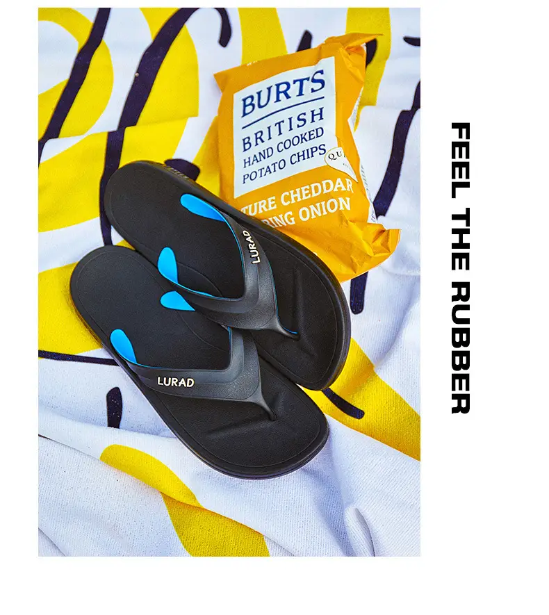 Summer Flip-Flops for Men, Personalized Outdoor Beach Shoes, Summer Outdoor Soft-Soled Non-Slip Sandals, Men's Trendy Fashion — feature 9