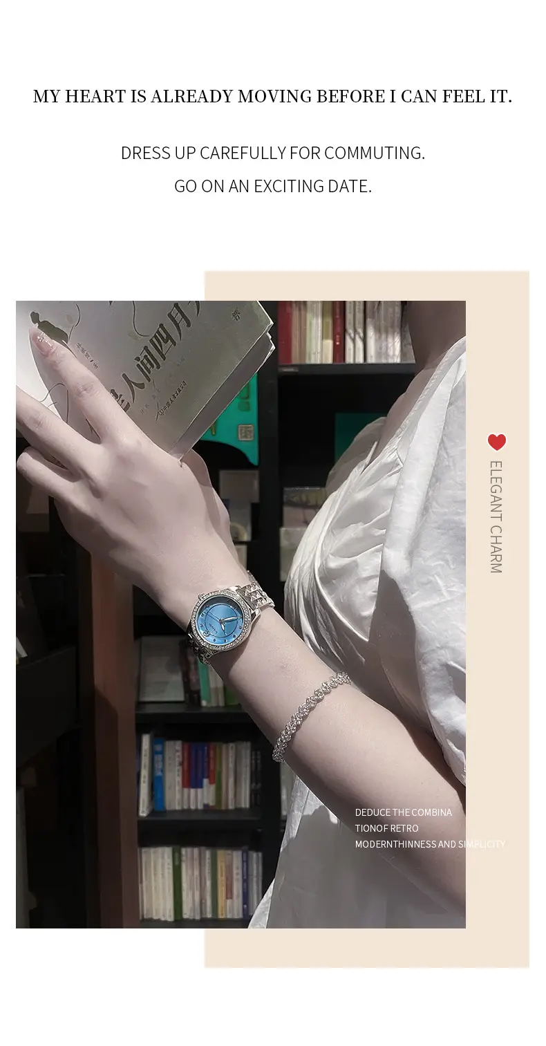 Kaidu Women's Luminous Quartz Watch Set — feature 17